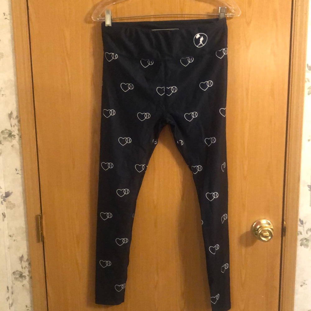 Baseballism Women’s navy blue baseball leggings